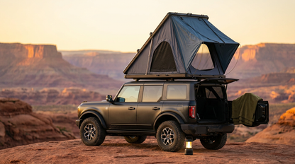 Hard Shell Rooftop Tent Pop-Up Tents 2-3 Person for SUV ‌Caravan Campervan — Lifestyle